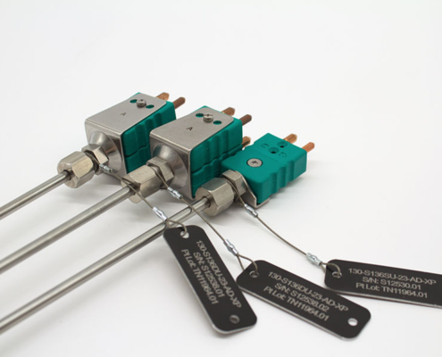 Molybdenum Sheath Type S Thermocouples