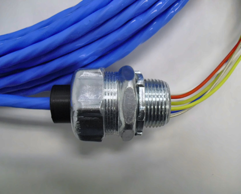 Oil-Tight Pass Thru Harness